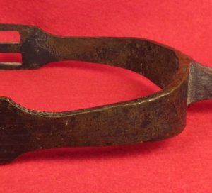 Confederate Spur - Actual Spur Pictured in "American Spurs"