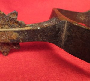 Confederate Spur - Actual Spur Pictured in "American Spurs"