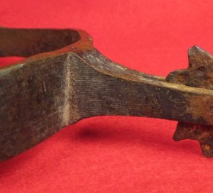 Confederate Spur - Actual Spur Pictured in "American Spurs"