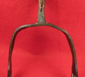 Confederate Spur - Actual Spur Pictured in "American Spurs"