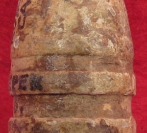 Federal Sharps Carbine Bullet with Mac Mason's Lettering