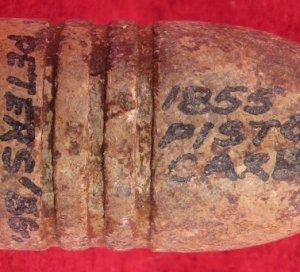 .58 Caliber “Williams Regulation” Bullet with Mac Mason's Lettering