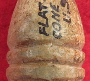 .58 Caliber “Three Ring” Bullet with Mac Mason's Lettering