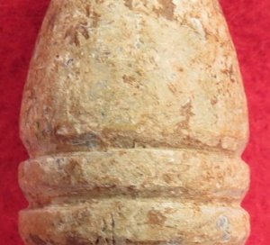 .58 Caliber “Three Ring” Bullet with Mac Mason's Lettering