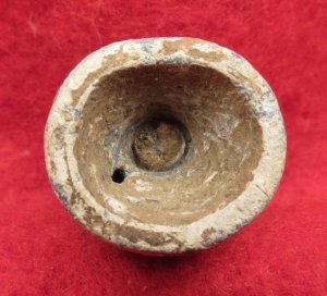 Confederate .577 Caliber British Enfield Rifle Bullet with Teat - Mac Mason Lettering