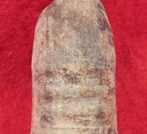 Confederate .577/.58 Caliber "Salvaged Lead" Rifle Musket Bullet - Mac Mason Lettering
