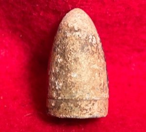 .44 Caliber Colt Dragoon Bullet  - Mac Mason Lettering