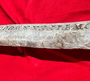 Lead Ingot - "Pontifex & Wood. London" from The Confederate SS Phantom 