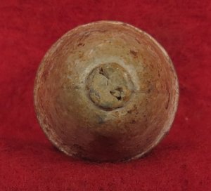 Confederate .71 Caliber Rifled Musket Bullet - Huge