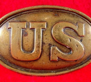 US Cartridge Box Plate - Marked "E. GAYLORD" - Non-Excavated