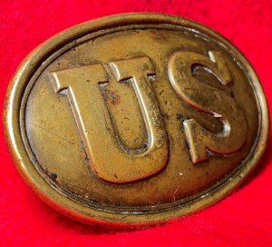 US Cartridge Box Plate - Marked "E. GAYLORD" - Non-Excavated