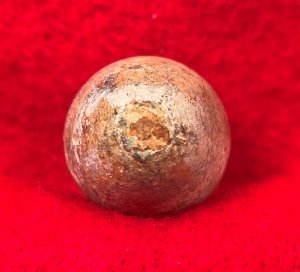Confederate .71 Caliber Three Ring Bullet - Huge