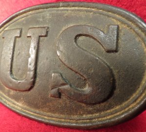 US Belt Buckle - Old Label Winchester, Virginia 