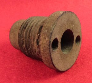 Confederate Time Fuze Adaptor for Spherical Projectile