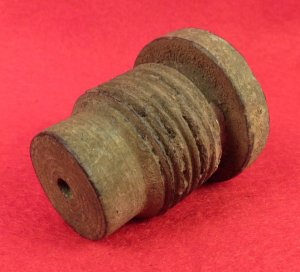 Confederate Time Fuze Adaptor for Spherical Projectile