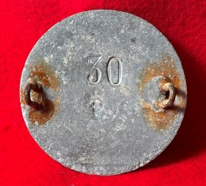Eagle Plate - Stamped "30" 