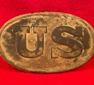 US Cartridge Box Plate - Marked "Hunter" - Published