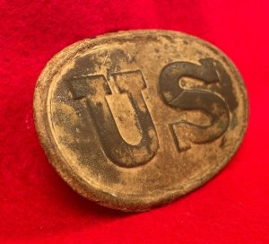 US Cartridge Box Plate - Marked "Hunter" - Published