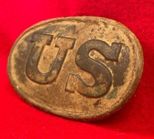 US Cartridge Box Plate - Marked "Hunter" - Published