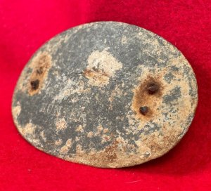US Cartridge Box Plate - Marked "Hunter" - Published