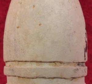 Confederate .69 Caliber "Shallow Base" Gardner Bullet