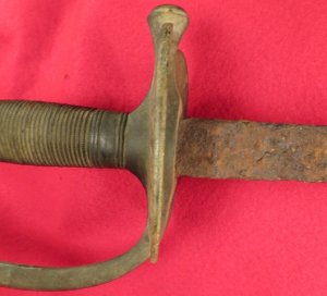 Federal Model 1840 NCO Sword - Excavated