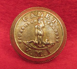 VMI - Virginia Military Institute Cadet Button - R & W Robinson 