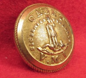 VMI - Virginia Military Institute Cadet Button - R & W Robinson 