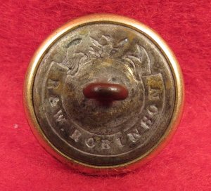 VMI - Virginia Military Institute Cadet Button - R & W Robinson 