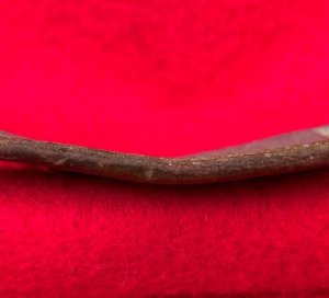 Federal Sword Belt Buckle - Field Repair - Lead Filled with Carving