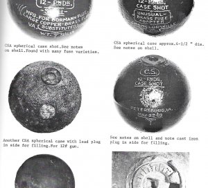 Civil War Projectiles Small Arms & Field Artillery II - Rare 1st Edition