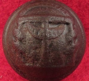 Georgia State Seal Coat Button