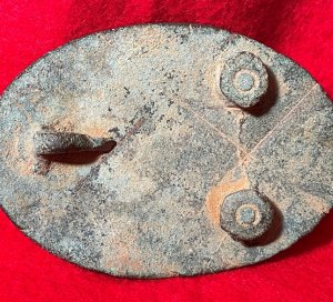 Militia Oval Belt Plate - Circa 1812 - Published in Keim