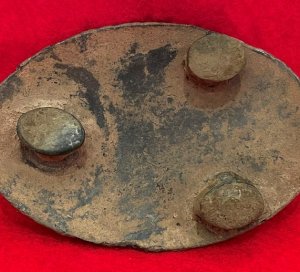 Pewter Waist Belt Plate ca. 1830 - Published in Three Reference Books