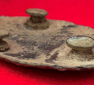 Pewter Waist Belt Plate ca. 1830 - Published in Three Reference Books