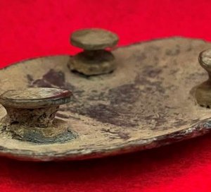 Pewter Waist Belt Plate ca. 1830 - Published in Three Reference Books