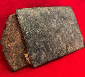 Confederate Militia Belt Plate with Arrow Hooks and Leather Belt Portion