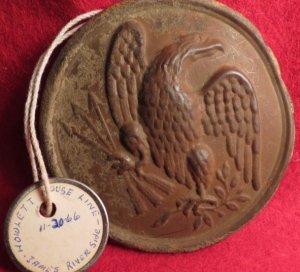 Eagle Plate Stamped H. A. DINGEE