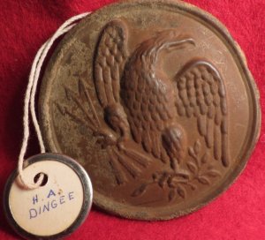 Eagle Plate Stamped H. A. DINGEE