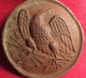 Eagle Plate Stamped H. A. DINGEE