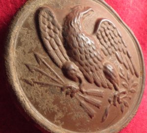 Eagle Plate Stamped H. A. DINGEE