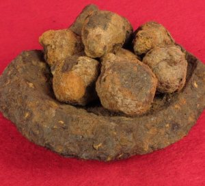Artillery Iron Shot in 4.5 Inch Cannonball Shell Shrapnel