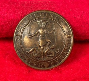 Pre-Civil War Virginia Militia Button