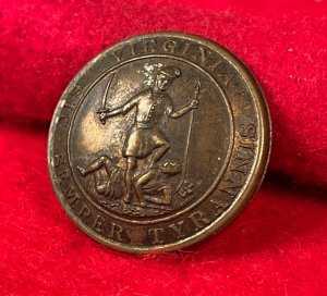 Pre-Civil War Virginia Militia Button