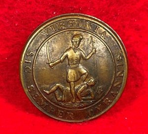 Pre-Civil War Virginia Militia Button