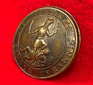 Pre-Civil War Virginia Militia Button