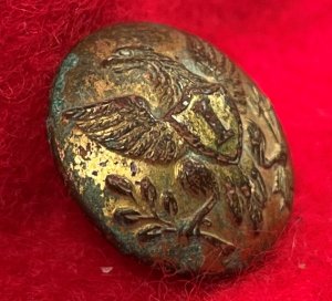 Federal Infantry Cuff Button