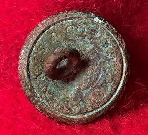 Federal Infantry Cuff Button