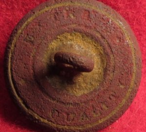 Federal Infantry Overcoat Button