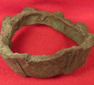Navy Parrott Sabot from Fired 30 Pounder Shell